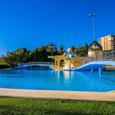 427 Estudio En Minerva Apartamentos -Vista Al Jardin - Piscina Y Playa Benalmádena Buitenkant foto